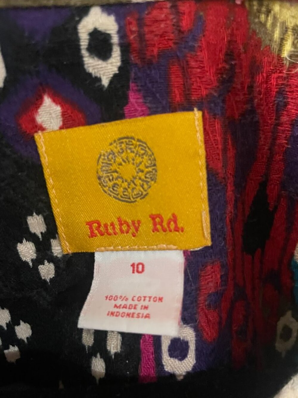 Ruby Rd Bright Colored Button Up Jacket - Picture 3 of 7